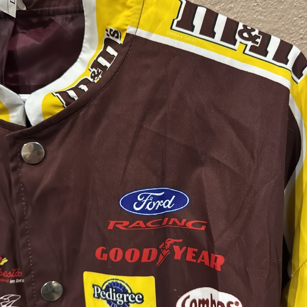 M&M's Racing Jacket - Yellow and Brown - Picture 4 of 11